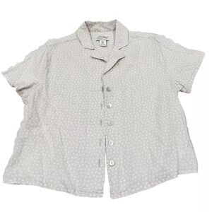 Rachel Zoe 100% Linen top, Size Small